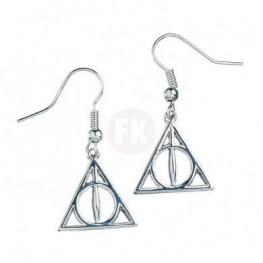 Harry Potter Deathly Hallows Earrings (silver plated)
